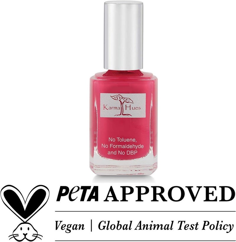 Karma Organic Nail Polish - Non-Toxic, Vegan, and Cruelty-Free in Farmer's Market Berries - Image 3